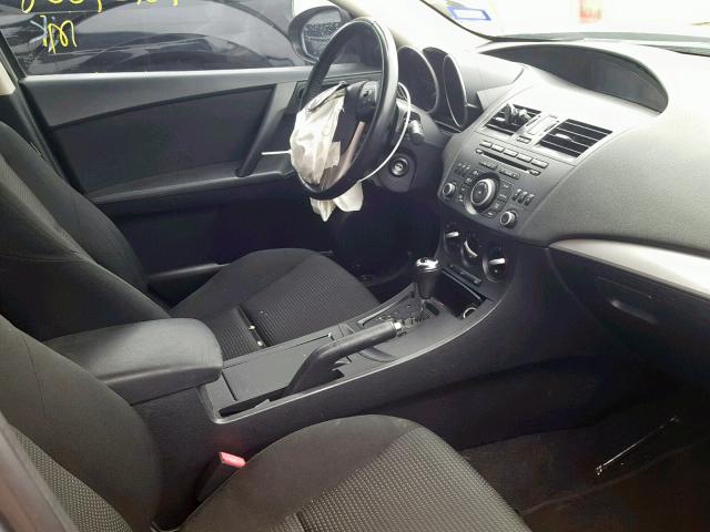 JM1BL1V76C1579649 - 2012 MAZDA 3 I GRAY photo 5