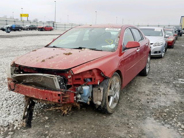 1G1ZC5E02CF347019 - 2012 CHEVROLET MALIBU 1LT 红色 照片 2