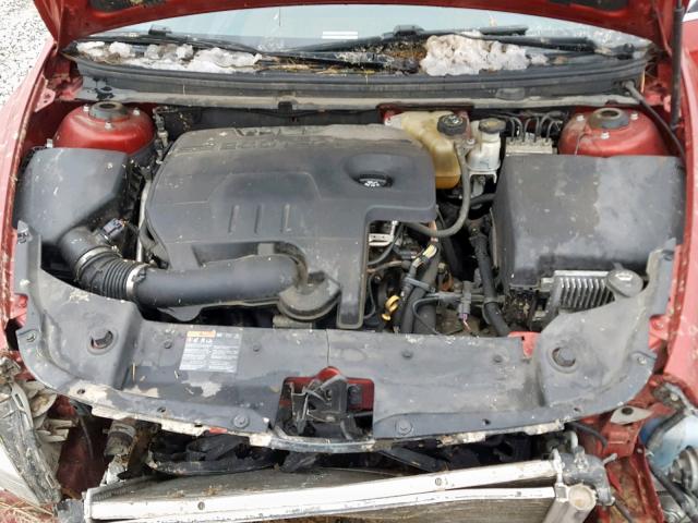 1G1ZC5E02CF347019 - 2012 CHEVROLET MALIBU 1LT 红色 照片 7