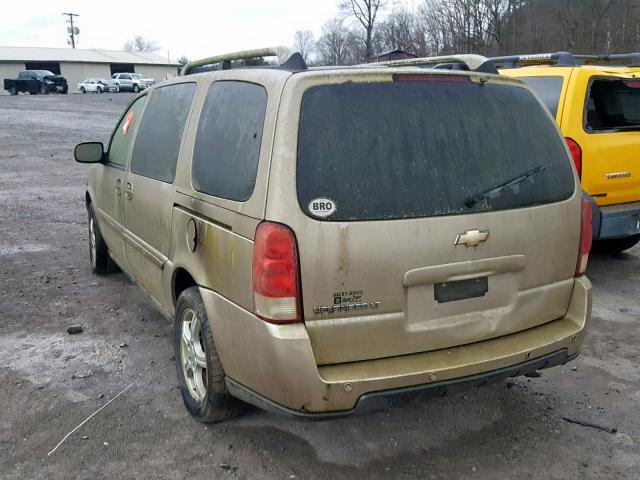 1GNDV33L05D232177 - 2005 CHEVROLET UPLANDER L Qızıl foto 3