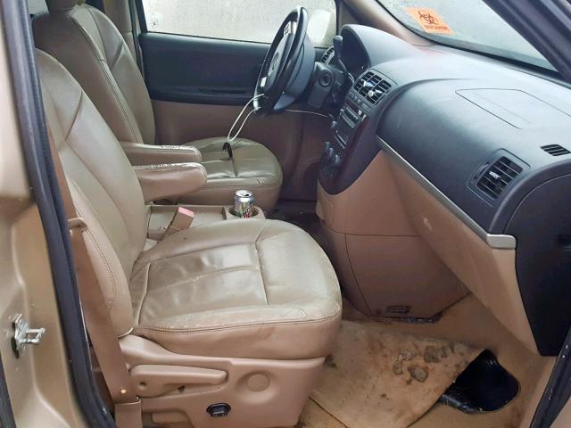 1GNDV33L05D232177 - 2005 CHEVROLET UPLANDER L Qızıl foto 5