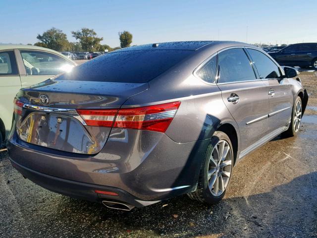 4T1BK1EB8FU192526 - 2015 TOYOTA AVALON XLE GRAY photo 4