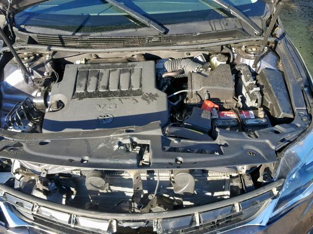 4T1BK1EB8FU192526 - 2015 TOYOTA AVALON XLE GRAY photo 7