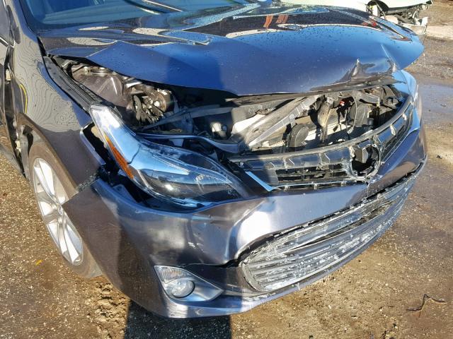 4T1BK1EB8FU192526 - 2015 TOYOTA AVALON XLE GRAY photo 9