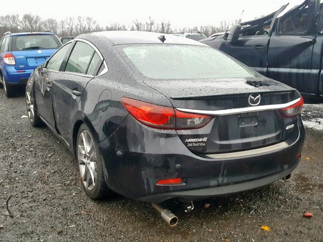 JM1GJ1W67E1147527 - 2014 MAZDA 6 GRAND TO BLACK photo 3