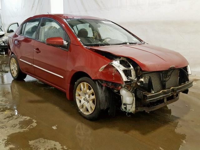 3N1AB6AP8AL616971 - 2010 NISSAN SENTRA 2.0 MAROON photo 9