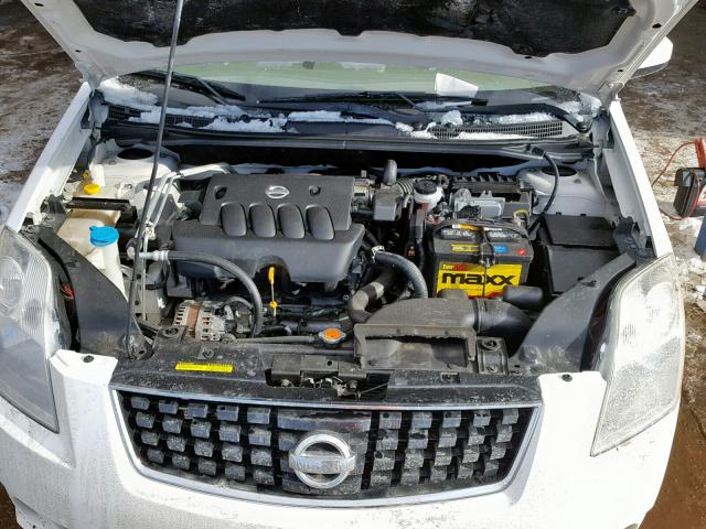 3N1AB61E38L614909 - 2008 NISSAN SENTRA 2.0 WHITE photo 7