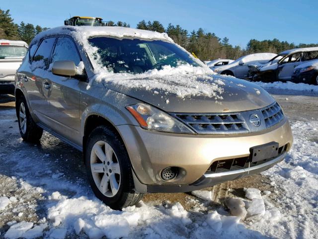 JN8AZ08W77W640222 - 2007 NISSAN MURANO SL TAN photo 1