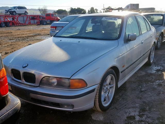 WBADN5348YGC93406 - 2000 BMW 540 I SILVER photo 2