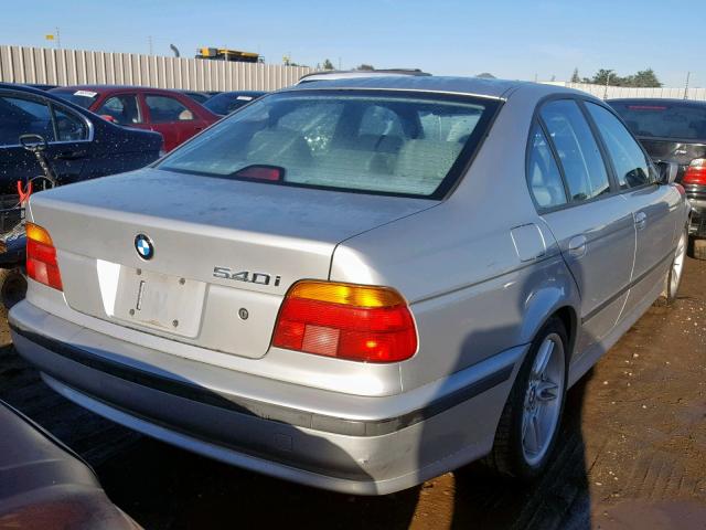 WBADN5348YGC93406 - 2000 BMW 540 I SILVER photo 4