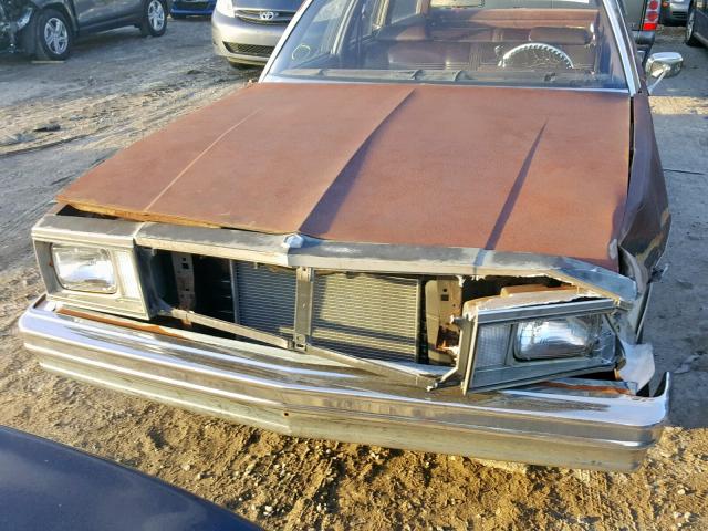 1T35KAK484139 - 1980 CHEVROLET MALIBU WGN GRAY photo 7