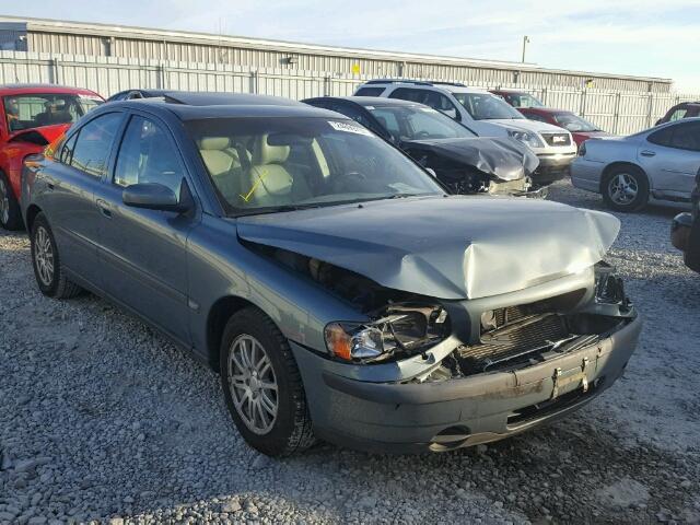 YV1RS61T542316611 - 2004 VOLVO S60 GREEN photo 1