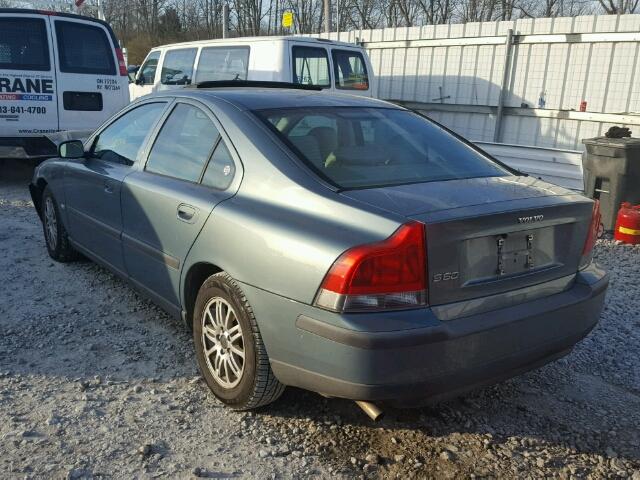 YV1RS61T542316611 - 2004 VOLVO S60 GREEN photo 3