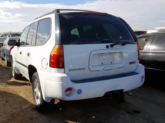 1GKDT13S762328142 - 2006 GMC ENVOY WHITE photo 3