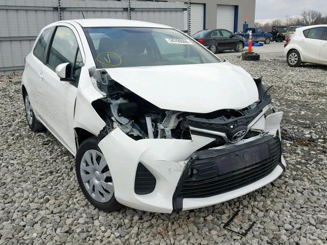 VNKJTUD33GA070529 - 2016 TOYOTA YARIS L WHITE photo 1