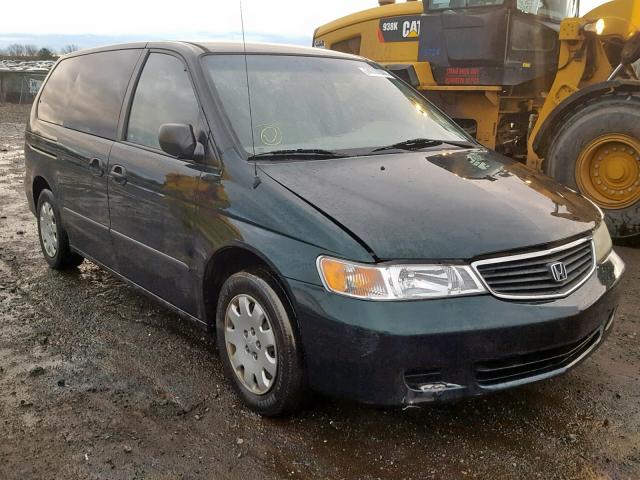 2HKRL18561H599169 - 2001 HONDA ODYSSEY LX GREEN photo 1