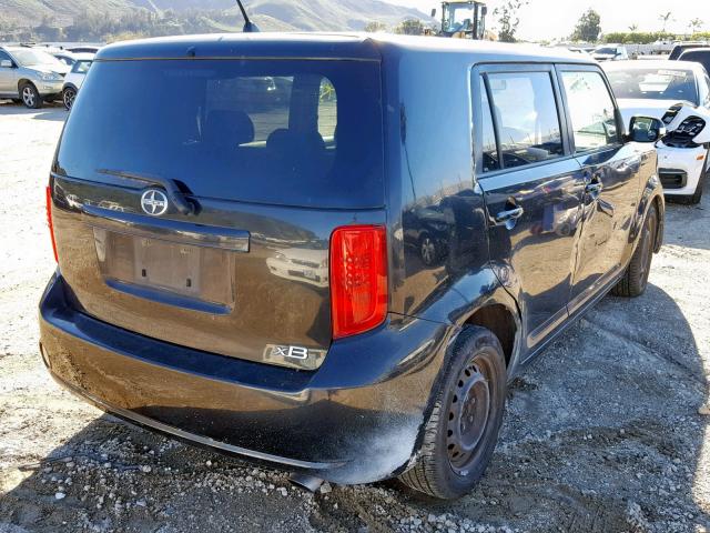 JTLKE50E881043059 - 2008 TOYOTA SCION XB 黑色 照片 4