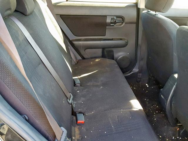 JTLKE50E881043059 - 2008 TOYOTA SCION XB 黑色 照片 6