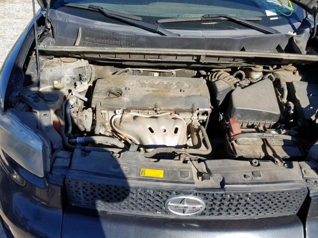 JTLKE50E881043059 - 2008 TOYOTA SCION XB 黑色 照片 7