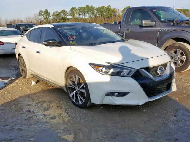 1N4AA6AP3GC383088 - 2016 NISSAN MAXIMA 3.5 WHITE photo 1