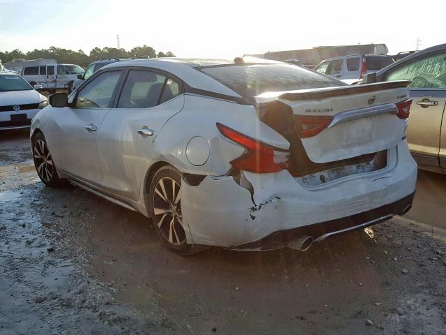 1N4AA6AP3GC383088 - 2016 NISSAN MAXIMA 3.5 WHITE photo 3