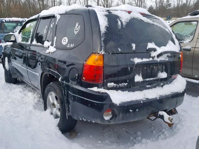 1GKDT13S882135629 - 2008 GMC ENVOY BLACK photo 3