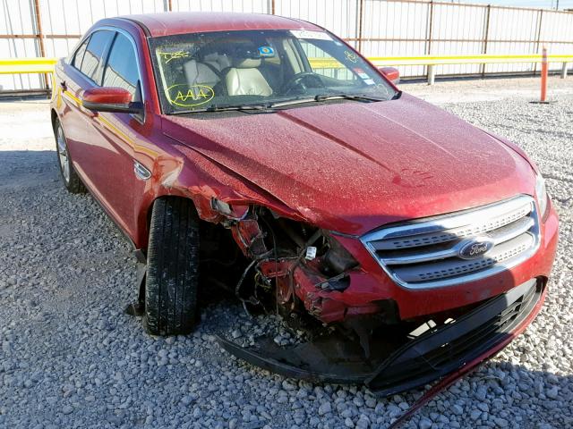 1FAHP2EW5BG180759 - 2011 FORD TAURUS SEL RED photo 1