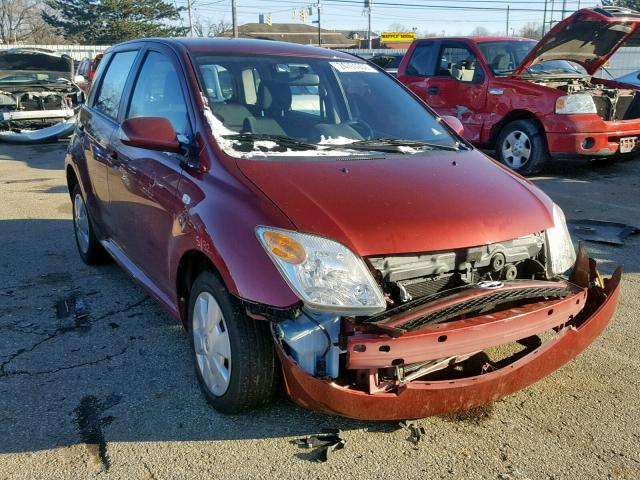 JTKKT624165009099 - 2006 TOYOTA SCION XA MAROON photo 1