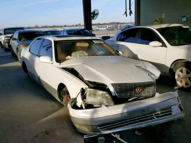 JT8BH28F5W0134063 - 1998 LEXUS LS 400 WHITE photo 1