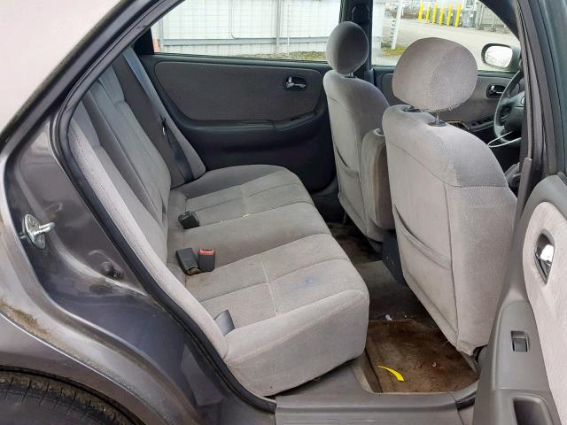 1YVGF22CX15226996 - 2001 MAZDA 626 ES SILVER photo 6