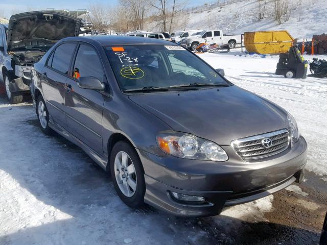 1NXBR30E38Z993165 - 2008 TOYOTA COROLLA CE GRAY photo 1