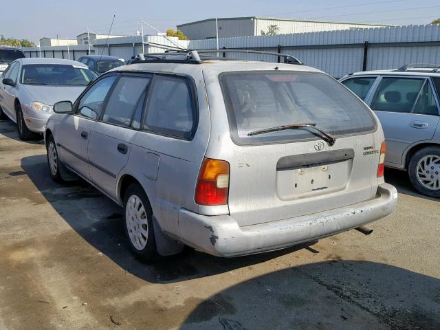 JT2AE09W1P0038479 - 1993 TOYOTA COROLLA BA GRAY photo 3