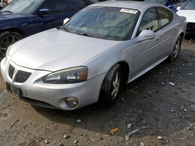 2G2WP522241147663 - 2004 PONTIAC GRAND PRIX SILVER photo 2