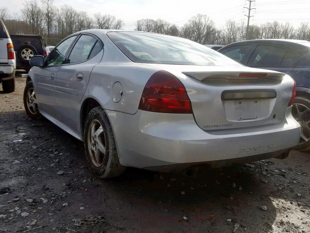 2G2WP522241147663 - 2004 PONTIAC GRAND PRIX SILVER photo 3