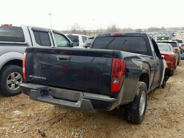 1GCCS249888207762 - 2008 CHEVROLET COLORADO L BLACK photo 4