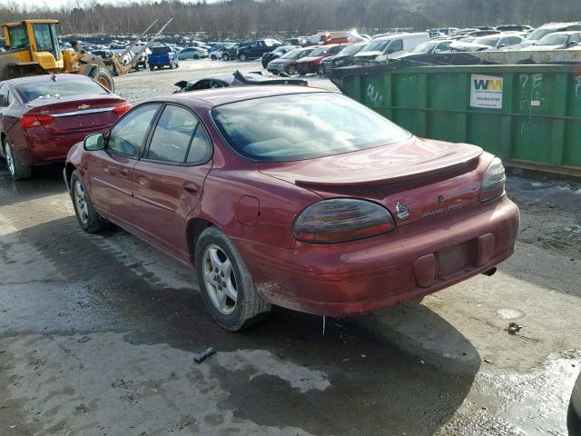 1G2WK52J8YF323314 - 2000 PONTIAC GRAND PRIX 红色 照片 3
