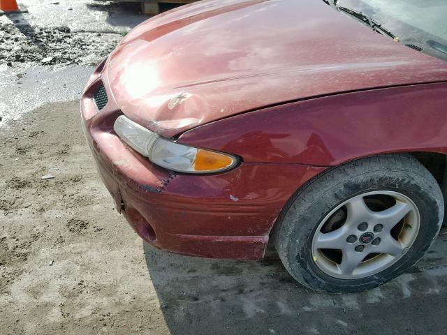 1G2WK52J8YF323314 - 2000 PONTIAC GRAND PRIX 红色 照片 9