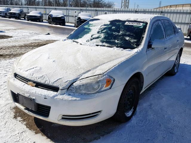 2G1WB58K669384154 - 2006 CHEVROLET IMPALA LS WHITE photo 2