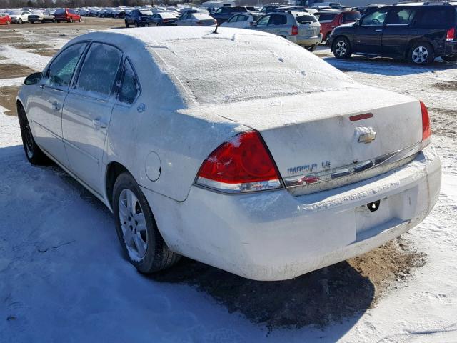 2G1WB58K669384154 - 2006 CHEVROLET IMPALA LS WHITE photo 3