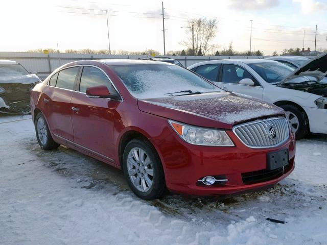 1G4GD5ER2CF247251 - 2012 BUICK LACROSSE P MAROON photo 1