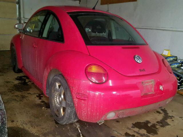 3VWDD21C3YM469065 - 2000 VOLKSWAGEN NEW BEETLE Qırmızı foto 3