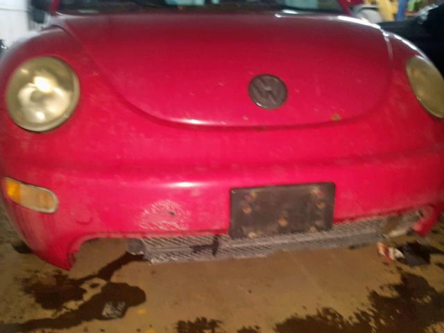 3VWDD21C3YM469065 - 2000 VOLKSWAGEN NEW BEETLE Qırmızı foto 9