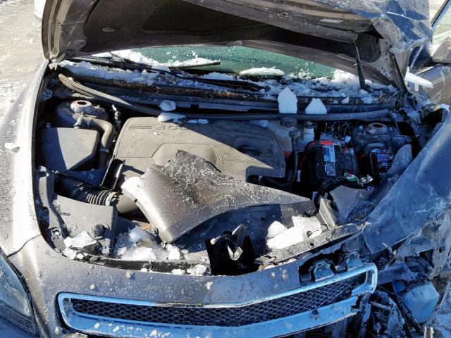 1G1ZC5E19BF252951 - 2011 CHEVROLET MALIBU 1LT ნაცრისფერი ფოტო 7