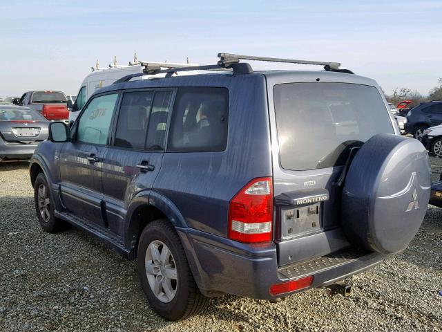 JA4MW51S55J002786 - 2005 MITSUBISHI MONTERO LI GRAY photo 3