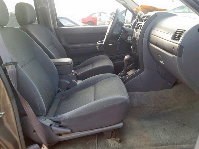 1N6ED27T73C465512 - 2003 NISSAN FRONTIER C GRAY photo 5