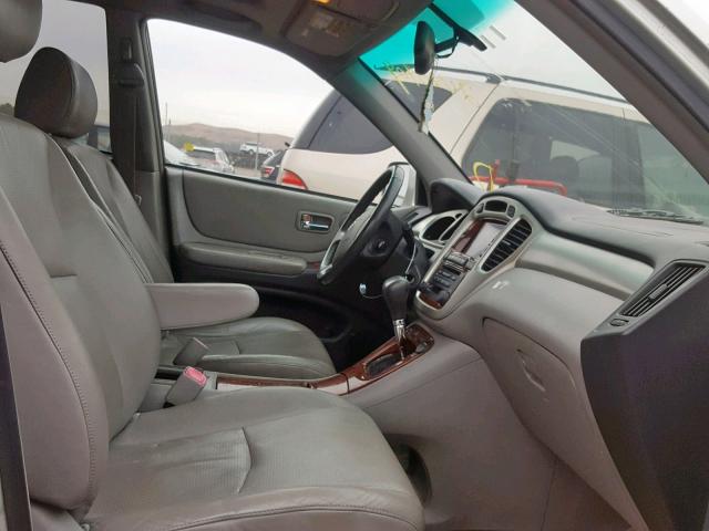 JTEEW21A260009861 - 2006 TOYOTA HIGHLANDER SILVER photo 5