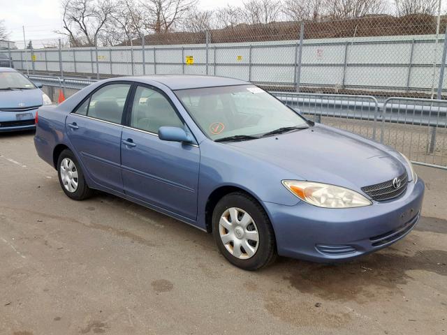 4T1BE32K14U911362 - 2004 TOYOTA CAMRY LE BLUE photo 1