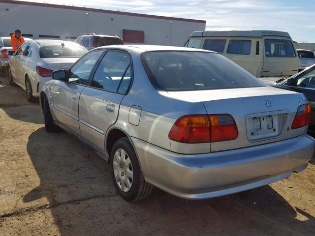 2HGEJ661XYH500357 - 2000 HONDA CIVIC BASE SILVER photo 3