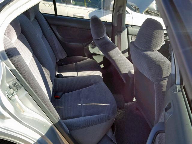 2HGEJ661XYH500357 - 2000 HONDA CIVIC BASE SILVER photo 6