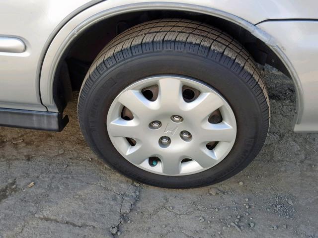 2HGEJ661XYH500357 - 2000 HONDA CIVIC BASE SILVER photo 9